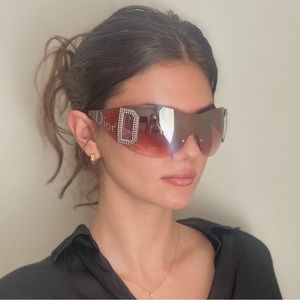 VINTAGE Y2K Dior By John Galliano Sunglasses 90s/2000s